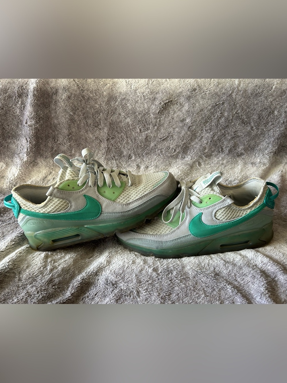 Nike Air Max Terrascape 90 Aura Washed Teal Size 13 Euc